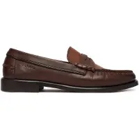 Tommy Hilfiger Hilfiger Penny Crust Lth Loafer - Brown - 41
