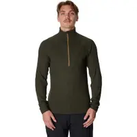 Houdini Men's Pace Flow Half Zip Green Illusion Välikerrospuserot M