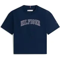 Tommy Hilfiger Paita 'VARSITY' sininen / valkoinen