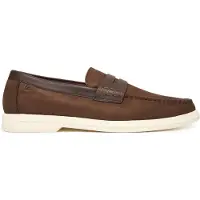 Tommy Hilfiger Hilfiger Mix Nubuck Loafer - Brown - 41