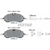 Textar Jarrupalasarja, levyjarru 2706701