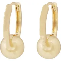 Sno of sweden Bennet Ring Ear Plain Gold Onesize