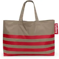 Fatboy , carry-too-much-bag canvas recycled taupe grey