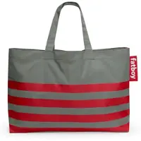 Fatboy , carry-too-much-bag canvas recycled charcoal grey