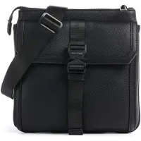 Armani Exchange for man. XM002568AF22537MC105 Fabric black crossbody bag (OSFA), Casual, Polyester