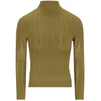 Q36.5 Layer 4 Plus Long-Sleeve Base Layer Shirt Green, Size S/M