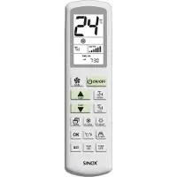 Sinox Ilmalämpöpumpun yleiskaukosäädin (Mitsubishi, Toshiba, Panasonic, LG)