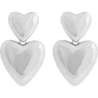 Sno of sweden Cute Big Ear Plain Silver Onesize
