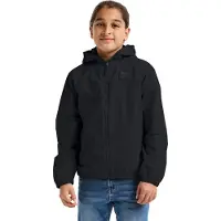 Didriksons Jasper Tuulenpitävä Vaellustakki, Black, 140