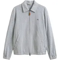 Gant Seersucker Windcheater Jacket - Blue - XL