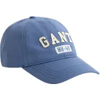 Gant Graphic Cotton Canvas Cap - Blue - ONE SIZE