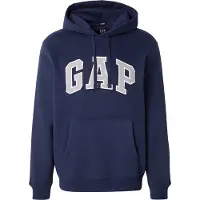 Gap Adult Vintagesoft Arch Logo Hoodie - Navy - S