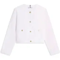 Tommy Hilfiger Dnm Clr Lady Jacket Ls - White - 36