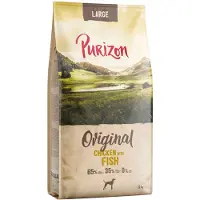 Purizon 12kg Large Adult kana & kala koiran kuivaruoka