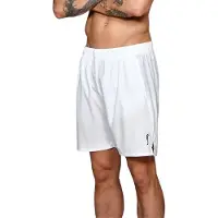Rs Sports Men's Performance Shorts (White,M,St) - White - S