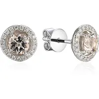 Lykken Elegance valkokultaiset timanttikorvakorut x 0.12 ct