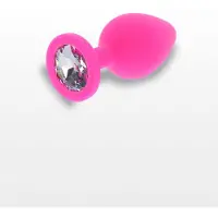 Toyjoy Diamond Booty Anaalitappi, pinkki
