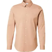Calvin Klein Solid Stretch Slim Fit Pitkähihainen Kauluspaita