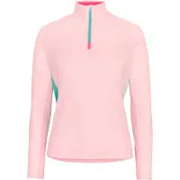 Kari Traa Women's Leah Half Zip Cotton Candy Pitkähihaiset urheilupaidat M