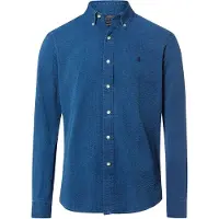 Ralph Lauren Custom Fit Seersucker Shirt - Blue - L