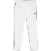 BOSS for man. 50553574 Straight Fit trousers with white piping (XL), Casual, Cotton