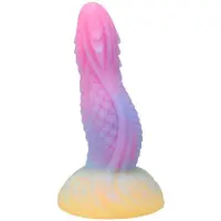 Doc Johnson Dildo „Fantasy Fuckers Dragon's Tongue hohtaa pimeässä monivärinen“