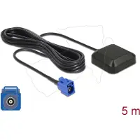 Navilock – Navilock NL-69AT GNSS GALILEO GPS FAKRA C Jack active Antenna RG 174/U 5 m outdoor (60508)