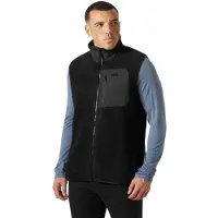 Helly Hansen Panorama Pile Block, fleeceliivi, miehet, musta