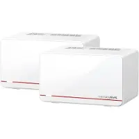 Mercusys HALO H37BE(2-PACK)(EU), Valkoinen, Sisäinen, Verkkojärjestelmä, 460 m², Kaksitaajuus (2,4 GHz/5 GHz), Wi-Fi 7 (802.11be)