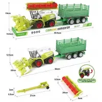 Hobby Hall Leluharvesteri perävaunulla heinää varten