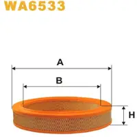 WIX FILTERS Ilmansuodatin WIX, WA6533 - Lancia - A-112
