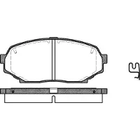 REMSA Jarrupalat Etu, 0338.12 - Mazda - Mx 5