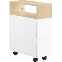 SoBuy Pyörällinen lipasto 2 laatikolla