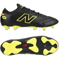 New Balance 442 V3 Elite Knit Fg Live Wire - Musta/keltainen - Nurmi (Fg), koko 41½
