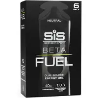 Sis Beta Fuel Energia Geelipussi Neutraali Maku 60ml 6 Yksiköt