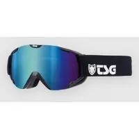 TSG Expect Mini 2.0 Solid Black-Blue Laskettelulasit solid black / blue Koko Uni