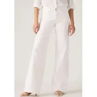 Levi's 318 Shaping Wide Leg Soft Clea - White - 31 x 32