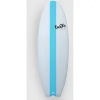 Buster Space Twin Riversurfboard white / blue Koko 4'10