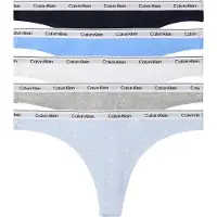 Calvin Klein Thong 5 Pk - Multi/patterned - M