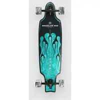 Globe Prowler Mid 34" Complete green flames Koko Uni