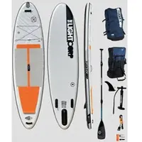 Light ISUP Silver Series Allround 9'8 X 32" SUP Set kuviotu