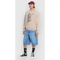 Volcom Fa Issam Auptel Crew Neulepaita bark brown Koko L