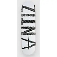 Antiz Big Script 8.125" Skeittilaudan dekki full white Koko Uni