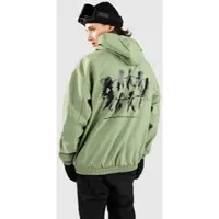 Beyond Medals Softshell Shred Hoodie mean green Koko M