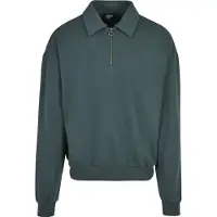 Urban Classics Shirt Collar Collegepaita Puolivetoketjulla