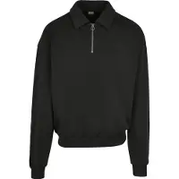 Urban Classics Collegepaita 'Collar Crew' musta
