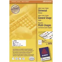 Avery Zweckform A4 70x32 Mm Tarrat