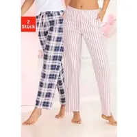 Vivance Pyjamahousut marine / roosa / valkoinen