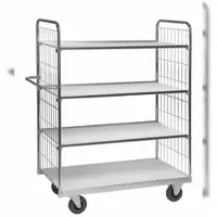 Kongamek Poimintavaunu KM9000-4MB, sarja 9000, 1390x650x1695 mm, sähkösinkitty