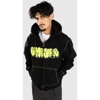 Empyre Slime Vetoketjullinen huppari black Koko XL